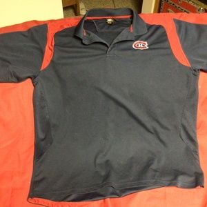 NHL MONTREAL Canadiens golf shirt